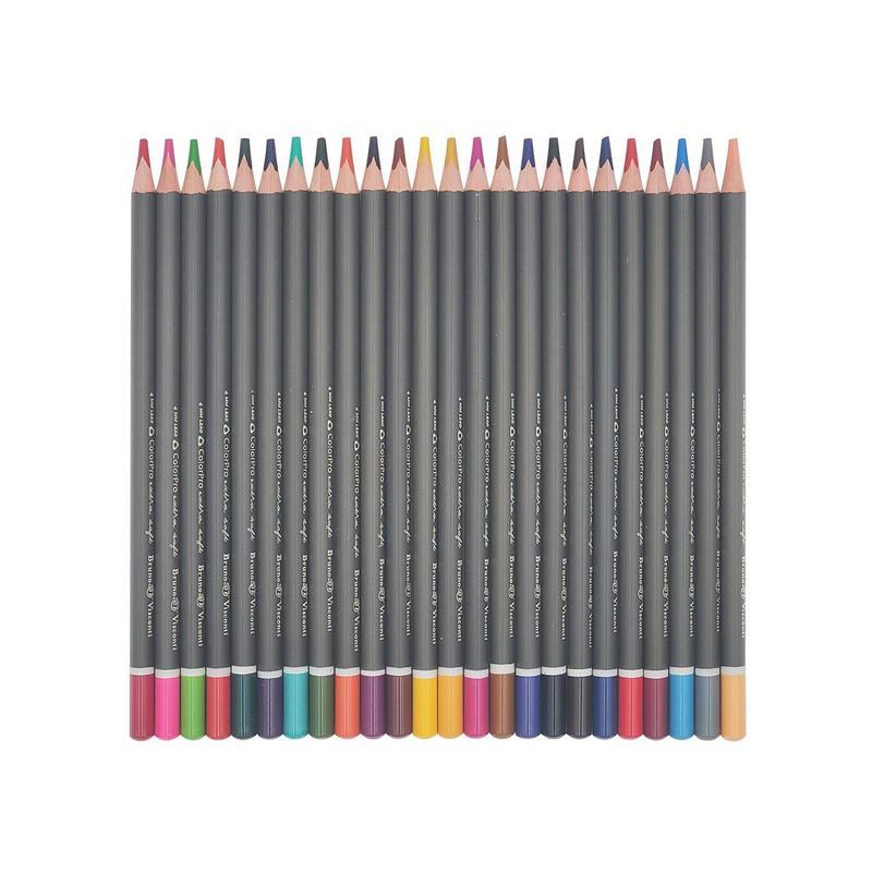 Карандаши цветные художественные 24 цвета Bruno Visconti Sketch&Art (L=175мм, 3гр) (30-0042)