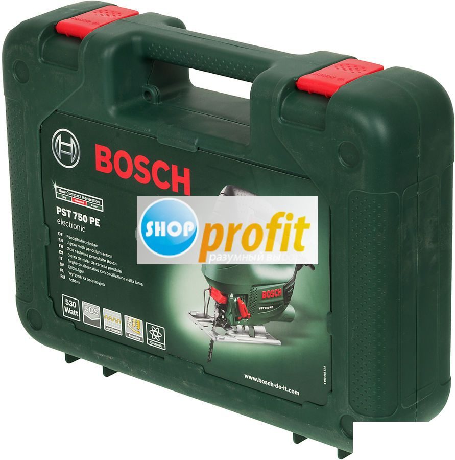 Лобзик электрический Bosch PST 750 PE, 600Вт (06033A0520)