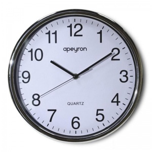 Часы настенные аналоговые Apeyron PL2803, хром
