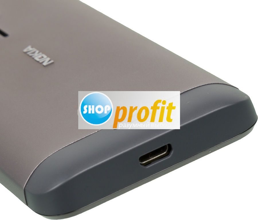 Мобильный телефон Nokia 230 Dual Sim серый, 2 sim-карты (A00026971)