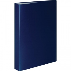Папка файловая 100 вкладышей Attache (А4, пластик, 35мм, 600мкм) синяя (065-100Е)