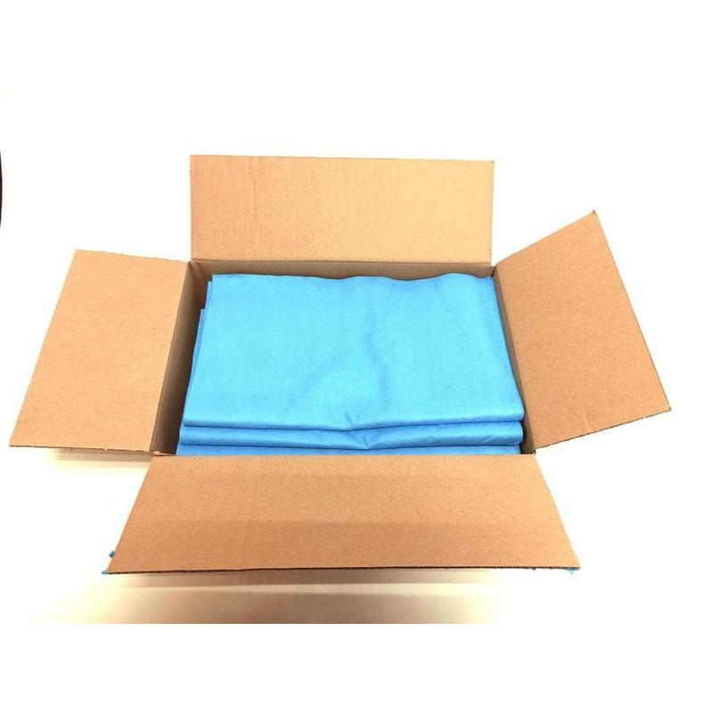 Протирочный материал листовой Микроспан МС80-54, нетканое полотно, синий, 100 листов в упаковке