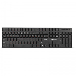 Клавиатура SmartBuy ONE 238, мультимедийная, USB, черный (SBK-238AG-K)