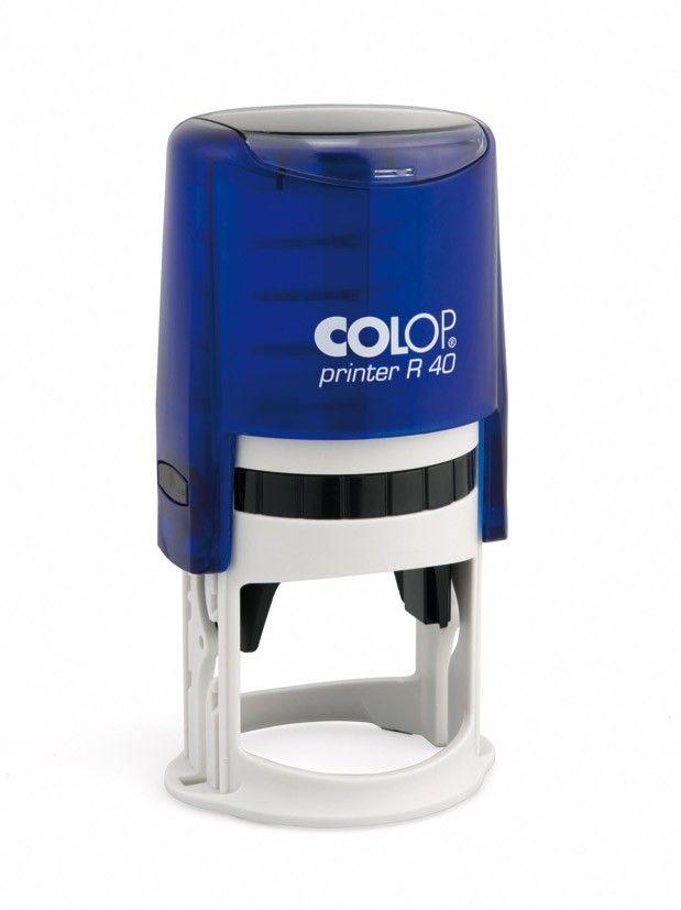 Печать самонаборная Colop R40/1,5 (d=40мм, 1,5 круга, пластик, автомат)