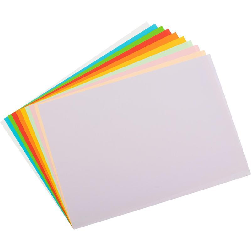 Бумага цветная для оригами Лилия Холдинг &quot;Забавная панда&quot; (А3, 10 цветов, 10 листов) (ПО-9203)