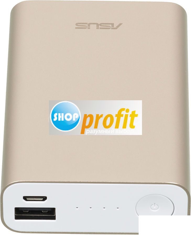 Мобильный аккумулятор Asus ZenPower ABTU005, 10050мAч, золотистый (90AC00P0-BBT028)