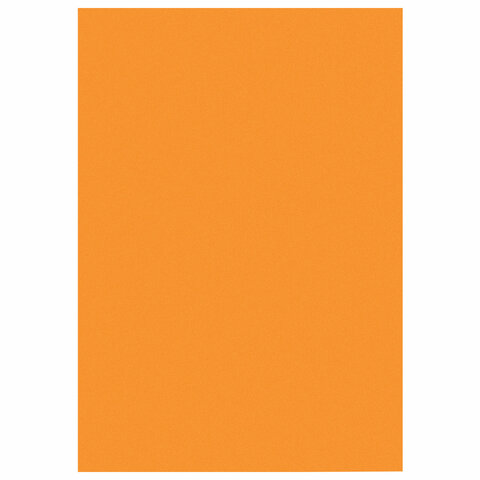 Фоамиран (пористая резина) цветной Остров сокровищ (1 лист 50х70см, оранжевая, 1мм) (661689), 5 уп.