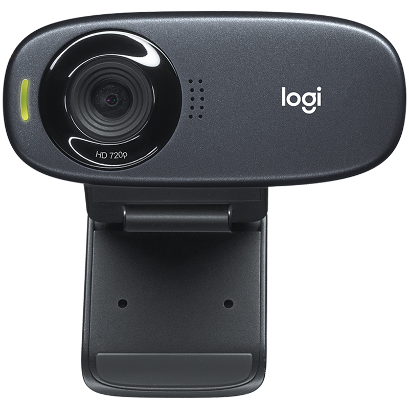 Веб-камера Logitech HD WebCam C310, черный (960-001065)