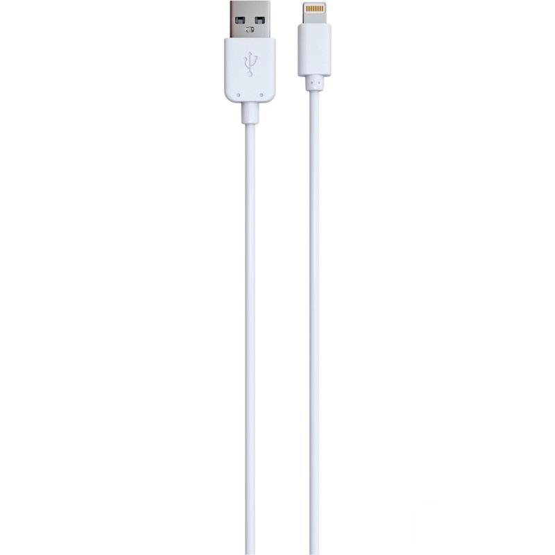 Кабель USB2.0 Red Line, USB-A - Lightning, 2м, белый (УТ000009513)