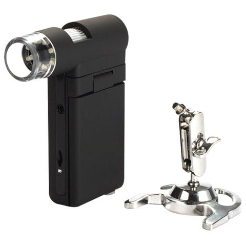 Микроскоп цифровой Levenhuk DTX 500 Mobi, 20-500 кратный, 3&quot; ЖК-монитор, камера 5Мп, microSD, портативный (61023)
