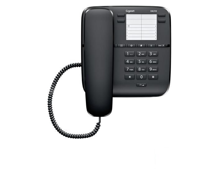 Проводной телефон Gigaset DA310, черный (DA310 BLACK)