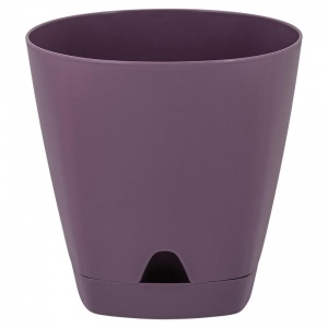 Горшок для цветов InGreen Amsterdam фиолетовый, 2.5л, 12шт.