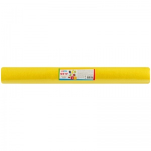 Фетр цветной для творчества ArtSpace 50x70см, 2мм, желтый, в рулоне (Фцр_38070)