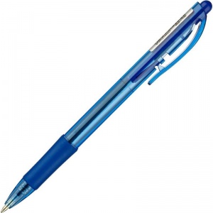 Ручка шариковая автоматическая Pentel Fine Line (0.27мм, синий цвет чернил, масляная основа) 12шт. (BK417-CN)