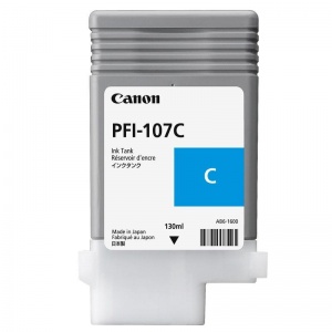Картридж оригинальный Canon PFI-107C (130 мл) голубой (6706B001)