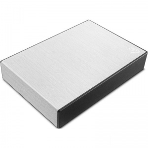 Внешний жесткий диск Seagate Backup Plus Slim, 4Тб, серебристый (STHP4000401)