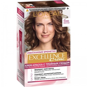Краска для волос L'Oreal Excellence 600 темно-русый