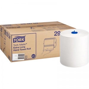 Полотенца бумажные для держателя 1-слойные Tork Н1 Matic Universal, рулонные, 6 рул/уп (290059)