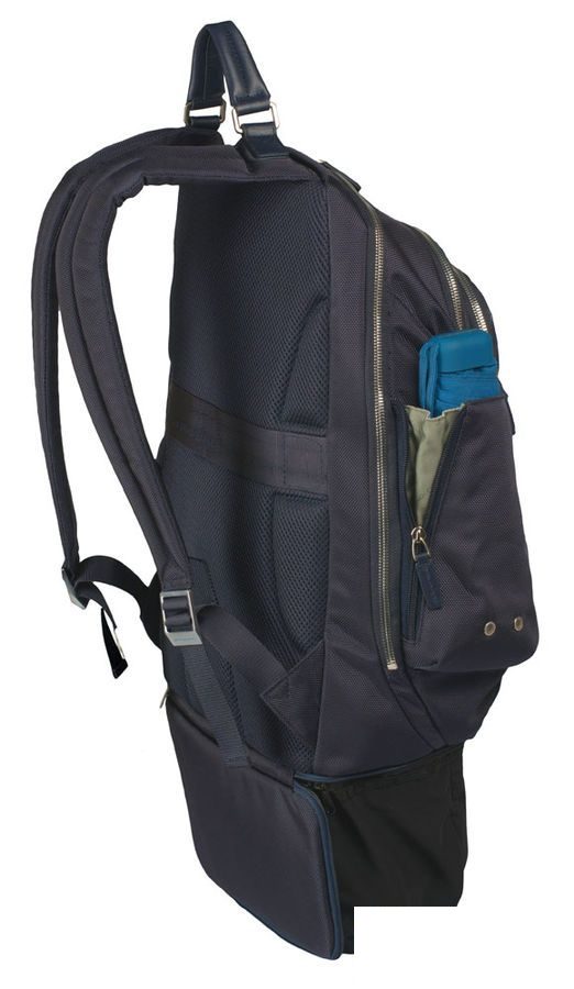 Рюкзак дорожный Piquadro Link, натур.кожа и нейлон, коричневый (CA2961LK/TM)