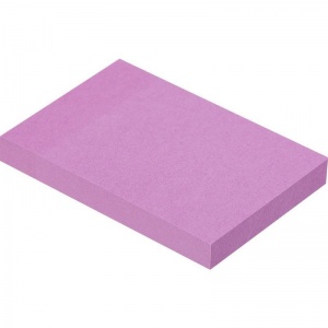 Стикеры (самоклеящийся блок) Attache Selection, 76x51мм, фиолетовый неон, 100 листов, 12 уп.
