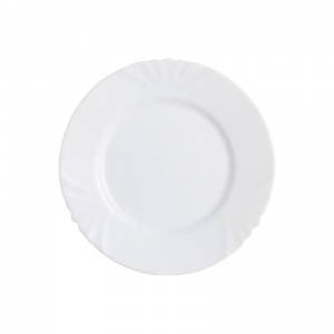 Тарелка десертная Luminarc "Кадикс" 190мм, стеклянная, белая (H4129), 24шт.