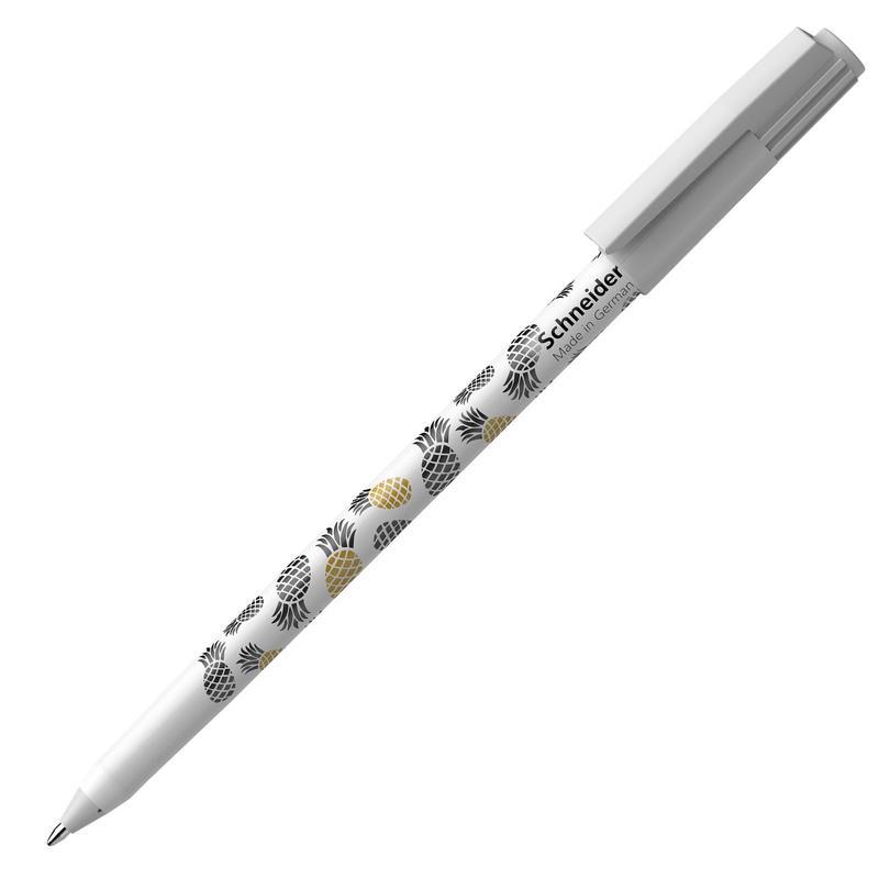 Ручка шариковая Schneider Tops 505 F Tropical (0.4мм, синий цвет чернил, корпус c принтами) 50шт. (151500)