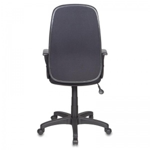 Кресло руководителя Бюрократ CH-808AXSN, ткань черная, пластик (CH-808AXSN/Black)