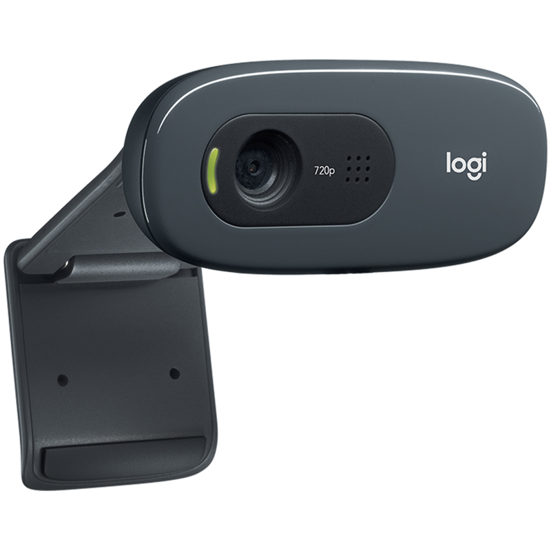 Веб-камера Logitech HD WebCam C270, черный (960-001063)