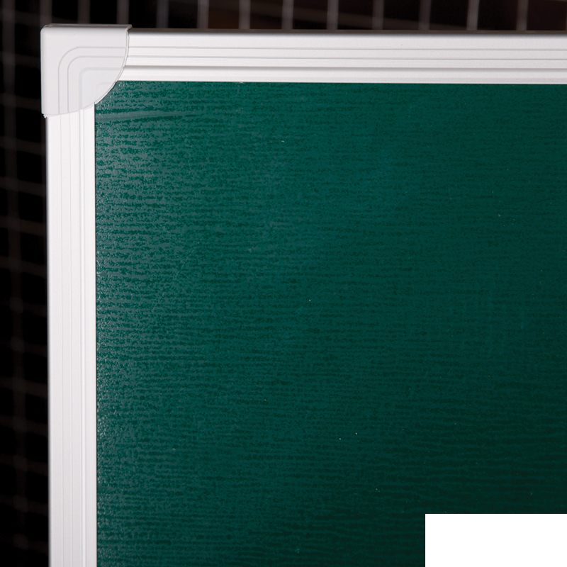 Доска магнитно-меловая OfficeSpace (150x100см, алюминиевая рамка) зеленая (ML_20418)