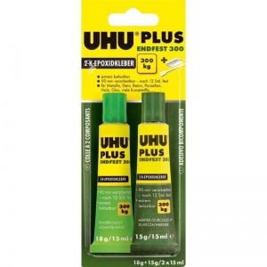 Клей эпоксидный UHU Plus EndFest 300, универсальный, 2x15мл