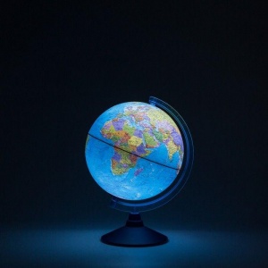 Глобус политический Globen "Классик Евро" d=250мм, с подсветкой от батареек (Ве012500255)