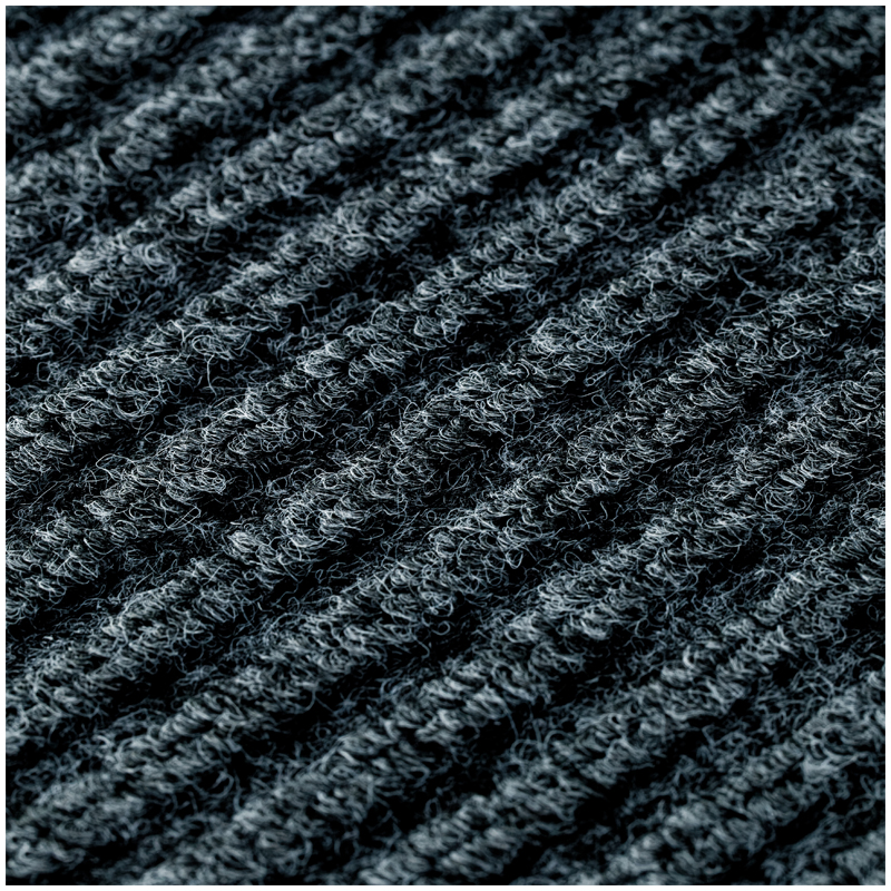 Коврик входной влаго-грязезащитный OfficeClean, 400x600мм, ворсовый, серый (285747)
