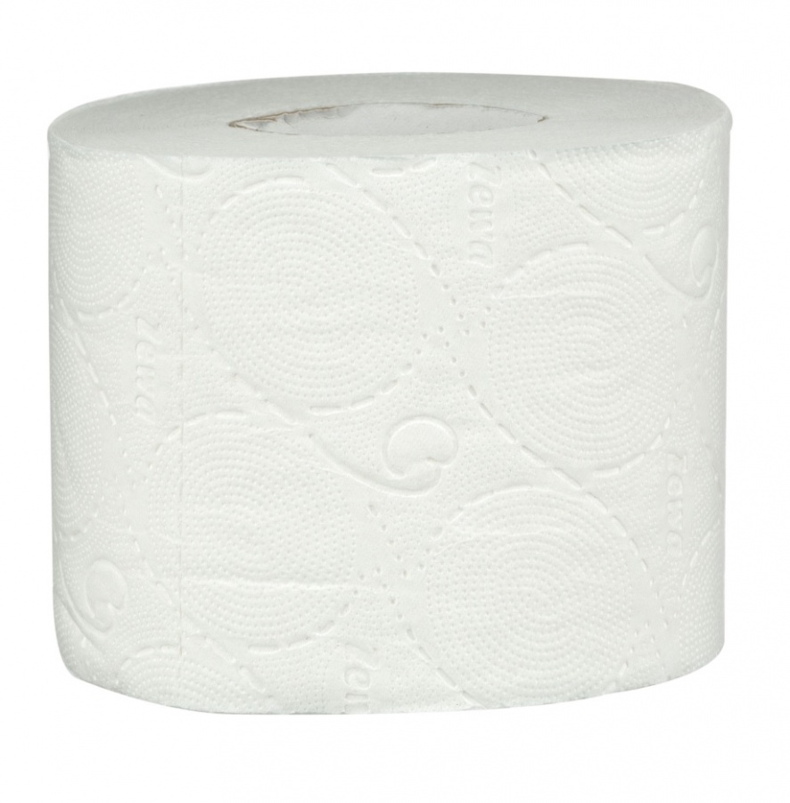 Бумага туалетная 3-слойная Zewa Deluxe, белая, 18м, 8 рул/уп (536600)