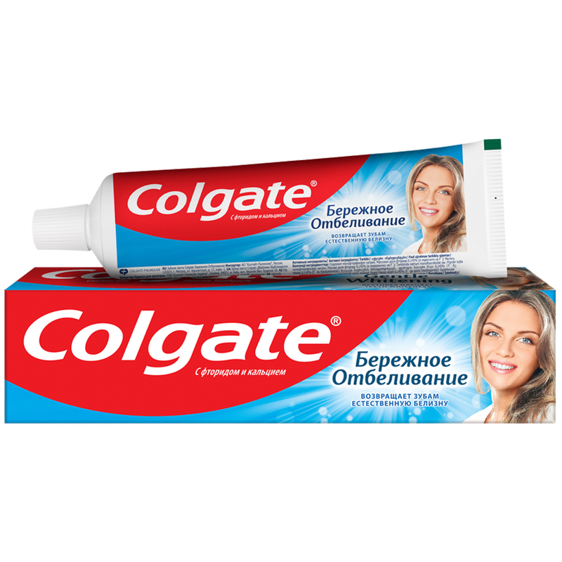 Зубная паста Colgate &quot;Бережное отбеливание&quot;, 100мл (7891024188279)