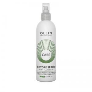 Сыворотка Ollin Care восстанавливающая с экстрактом семян льна 150мл