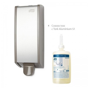 Картридж одноразовый с жидким мылом Tork S1 Premium, 1000мл, 1шт. (421501)