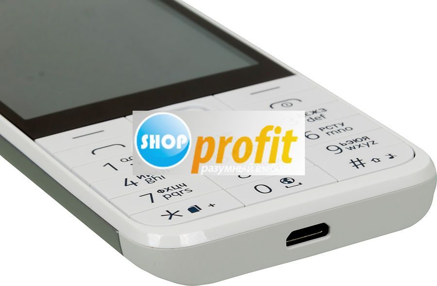 Мобильный телефон Nokia 230 Dual Sim, белый, 2 sim-карты (A00026972)