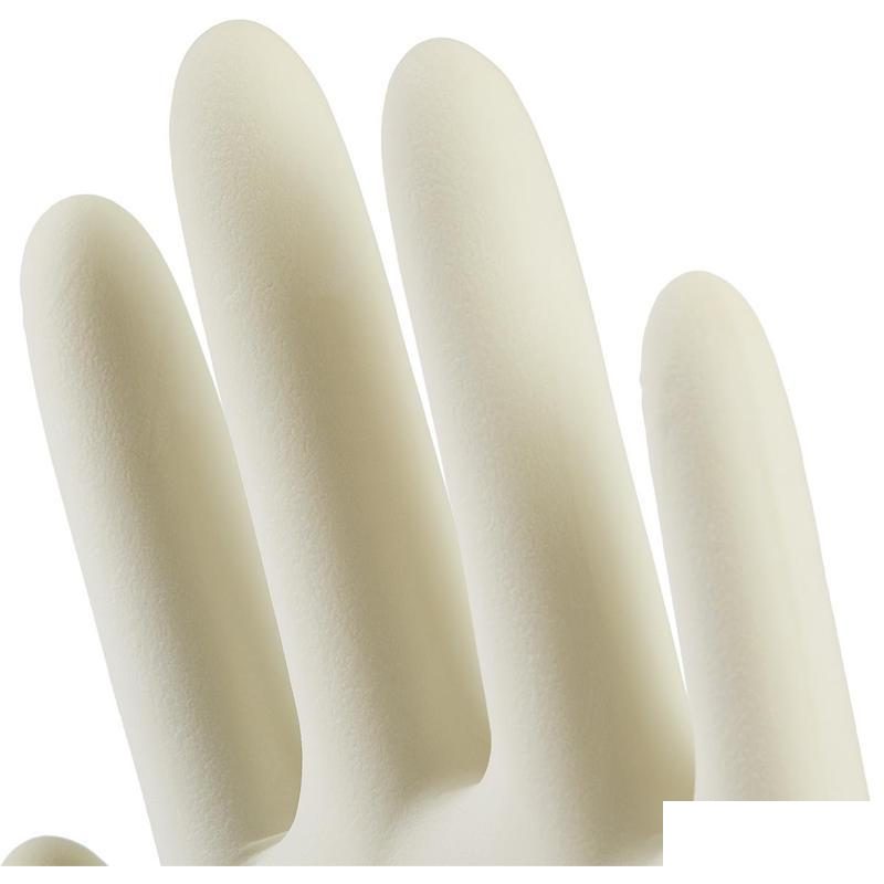 Перчатки одноразовые латексные хирургические SFM, стерильные, опудренные ПАФ, размер 7.5, 50 пар