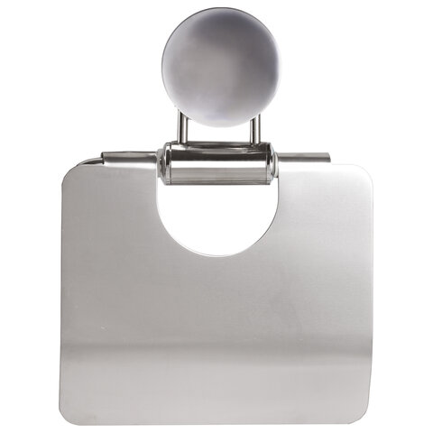 Держатель для туалетной бумаги рулонной Лайма, нержавеющая сталь, зеркальный (601620)