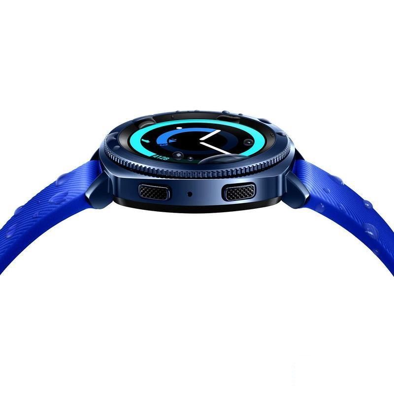 Смарт-часы Samsung Gear Sport0, 1.2&quot;, синие