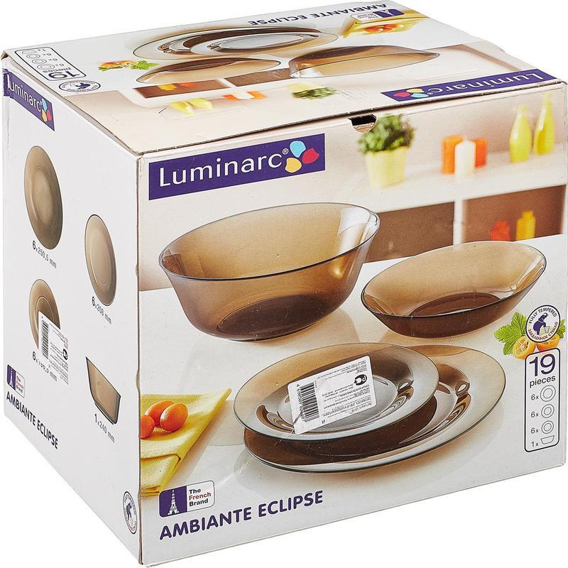 Набор столовой посуды Luminarc &quot;Амбьянте Эклипс&quot;, стекло, 19 предметов ( L5176)