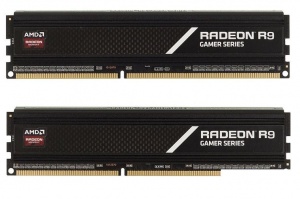Модуль памяти (комплект) DIMM 2x4096Mb AMD Radeon R9 Gamer Series R938G2130U1K, DDR3, 2133MHz, Retail (R938G2130U1K)