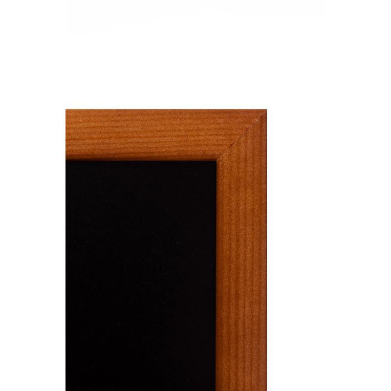 Доска меловая настенная Attache Non magnetic (30x42см, деревянная рама) черная, 15шт.