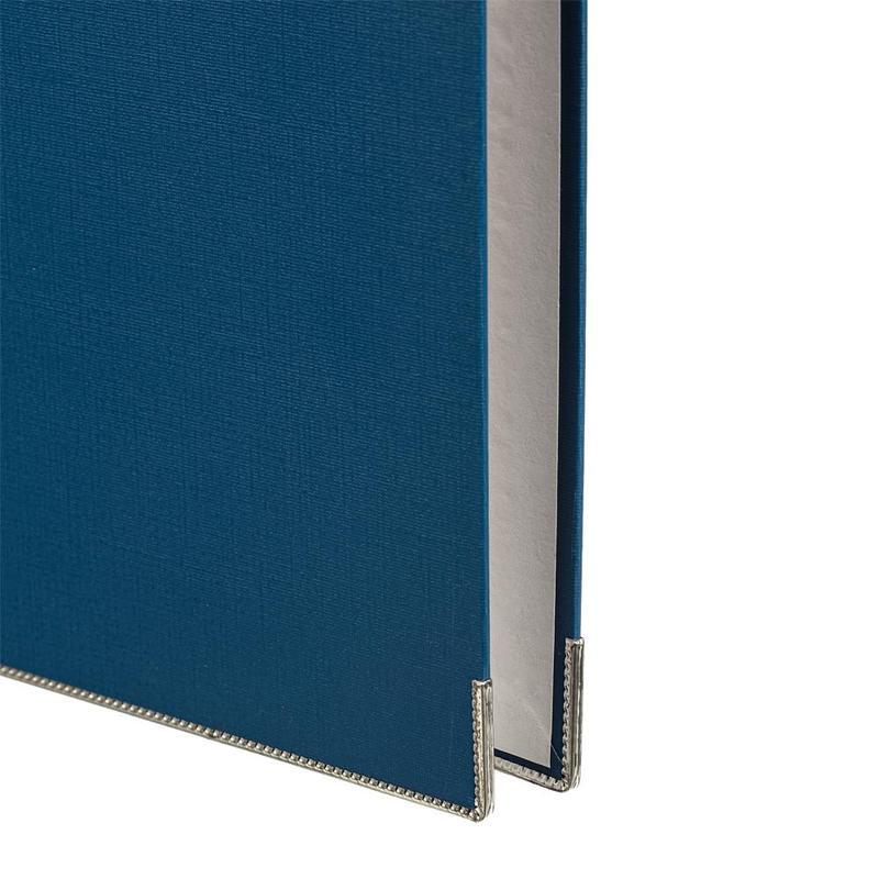 Папка с арочным механизмом Attache (50мм, А4, картон/бумвинил) синяя