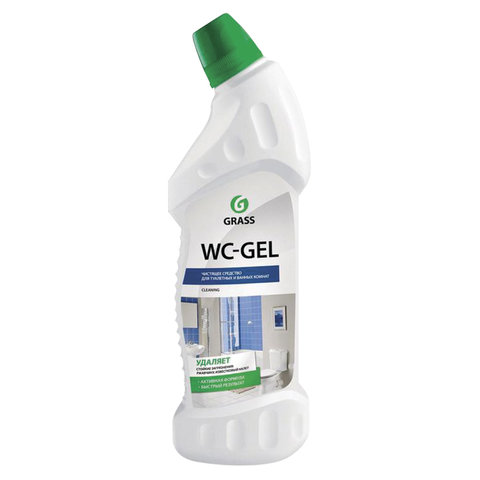 Промышленная химия Grass WC-Gel, 750мл, кислотное средство для уборки санитарных помещений, гель (219175), 12шт.