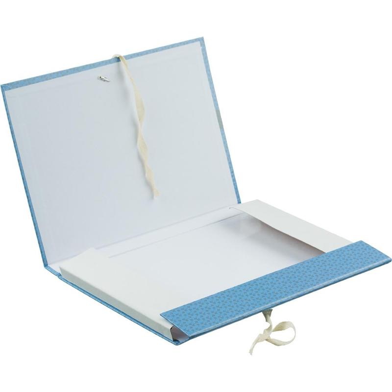 Папка архивная с завязками Attache Fleur (А4, корешок 20мм, картон), 25шт.