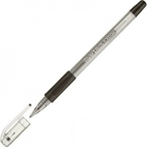 Ручка гелевая Paper Mate РМ 300 (0.7мм, черный, резиновая манжетка) 1шт. (S0929350)