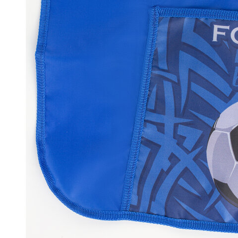 Фартук для труда с нарукавниками Пифагор &quot;Football&quot;, 44x55см, 1 карман, дизайн на кармане, 2шт. (270194)