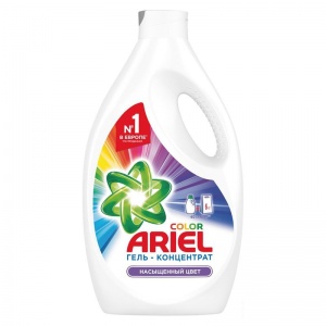 Средство для стирки жидкое Ariel Color, гель-концентрат, 2.6л (8001090467041)