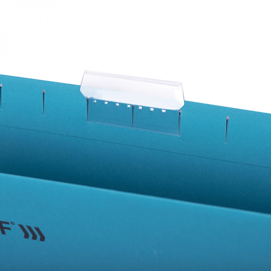 Подвесная папка А4/Foolscap Staff (404х240мм, до 80 л., картон) синяя, 10шт. (270933)
